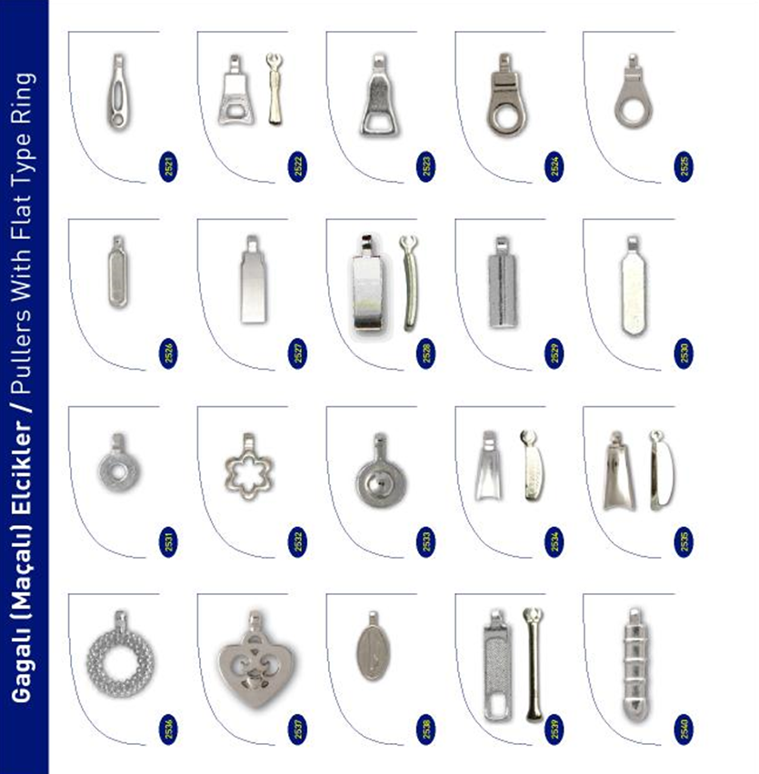 Pullers With Flat Type Ring